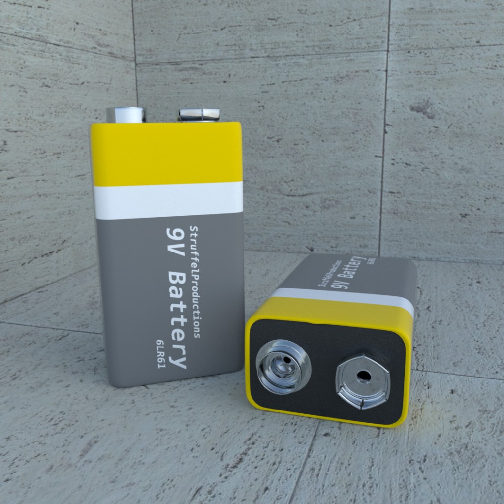 customizable 9V Battery preview image 1